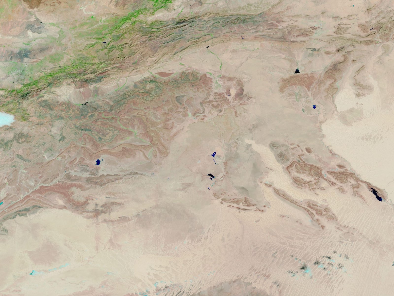 Dunas del desierto del Sahara